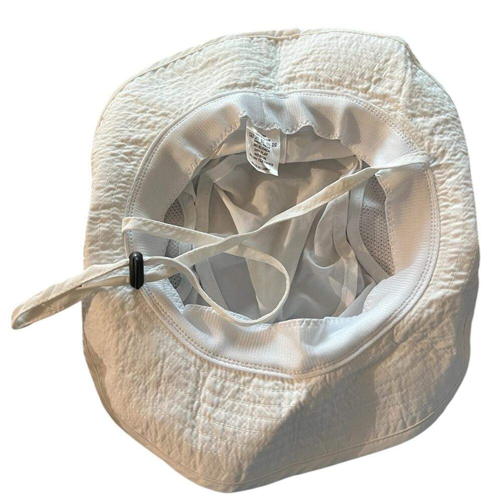 Beach Sun Hat Adjustable Breathable White Toddler Size - Picture 2 of 9